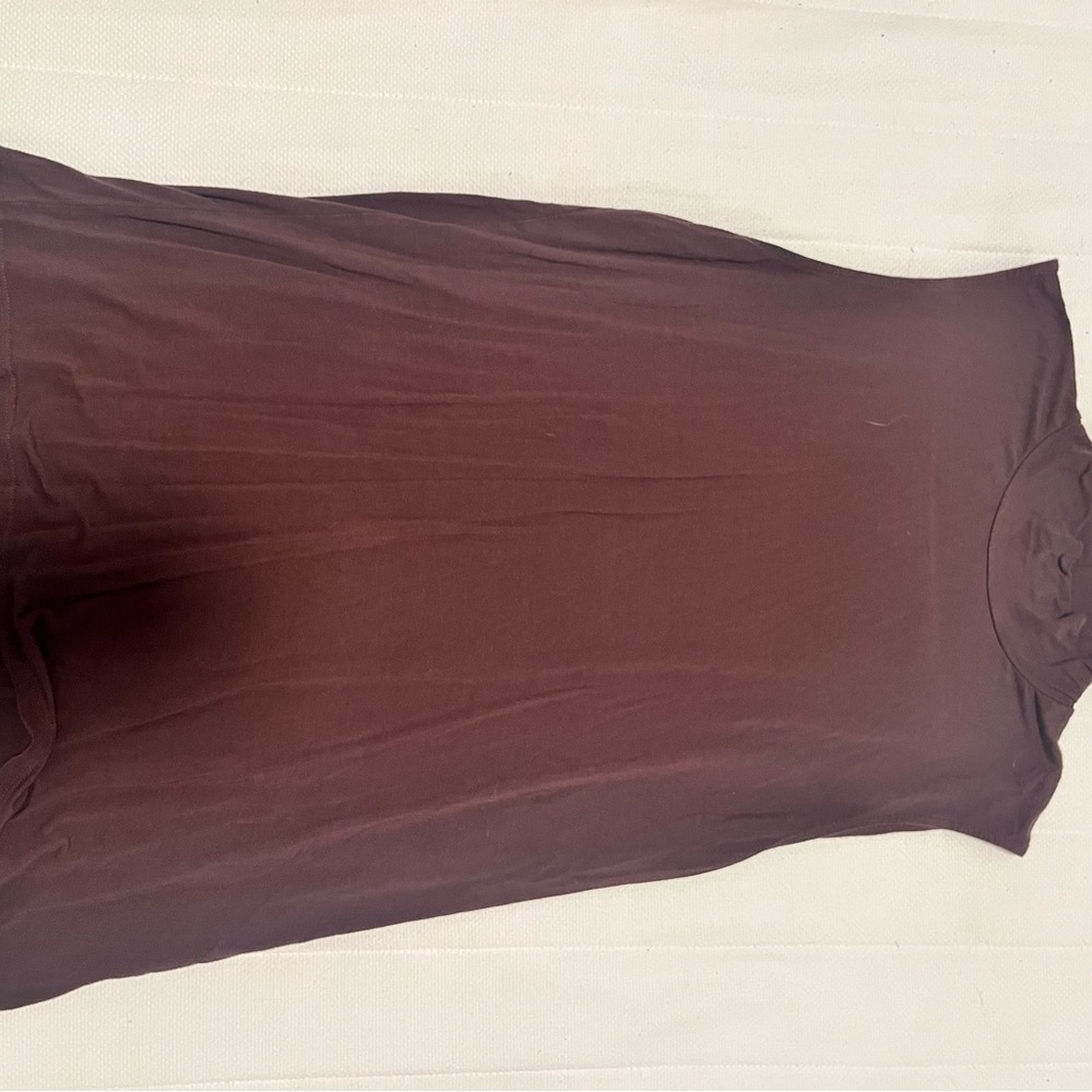 A New Day Dark Gray Ribbed Top